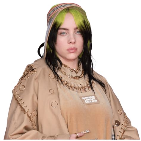 Billie Eilish PNG (Free Download)