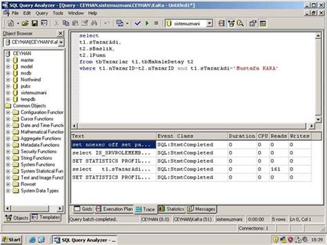Image result for Query Analyzer SQL Server 2008