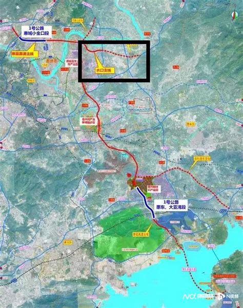 惠州1号公路水口支线建设 6村要征地700亩 _ 东方财富网