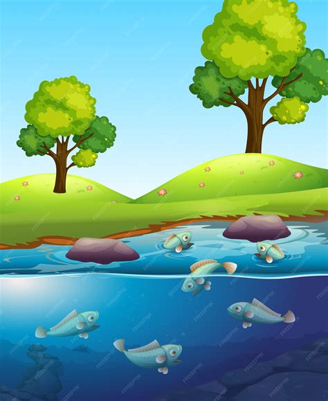 Lake Fish Clip Art