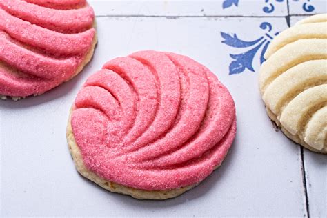 Pink Mexican Cookies