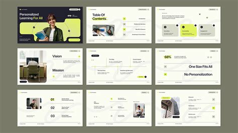 Purple Green Modern Ed-Tech Company Profile Keynote, Presentation Templates