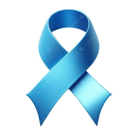 Blue Ribbon For Colon Cancer, For Colon Cancer, Blue Ribbon PNG ...