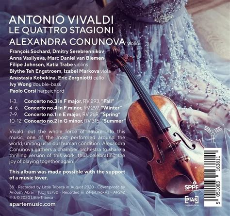 Alexandra Conunova - Antonio Vivaldi: Le Quattro Stagioni (2020) / AvaxHome