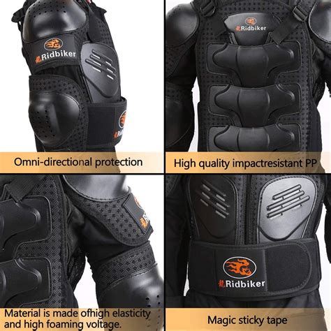 Snapklik.com : Youth Dirt Bike Gear Riding Chest Spine Protector Youth ...