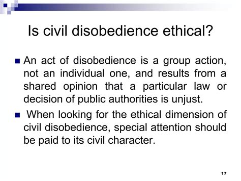 Civil resistance & Disobedience | PPT