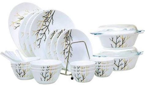 DIVA FROM LAOPALA Pack of 35 Opalware Dinner Set Price in India - Buy ...