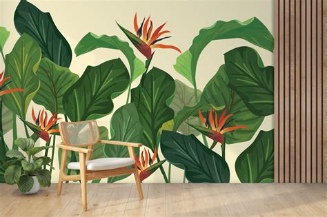 Papier peint Birds of Paradis - Mambo Deco - haut de gamme - Papiers ...