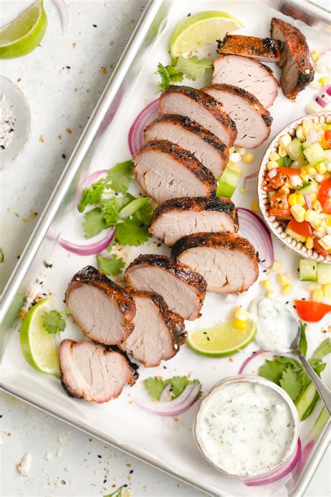 Grilled Pork Tenderloin with BBQ Dry Rub | Andie Mitchell