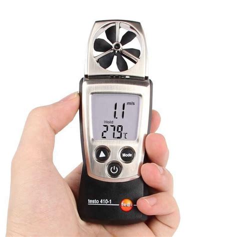 testo 410-1 ручной анемометр с крыльчаткой 30 мм - купить по выгодной ...