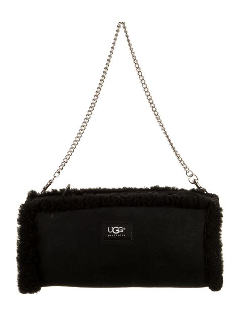 UGG Australia Shearling Shoulder Bag - Handbags - WUUGG39360 | The RealReal