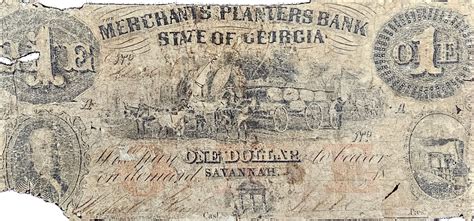 1 Dollar (Merchants and Planters Bank - Georgia) - United States – Numista