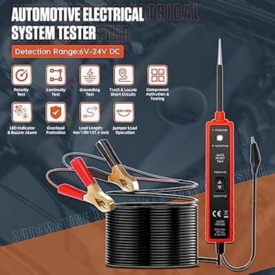 LUTIFIX Power Short Circuit Probe Tester, 6V-24V LED Test India | Ubuy