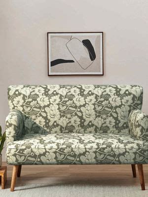 Buy Chumbak Memsaab Love Seat - Grey Garden Online