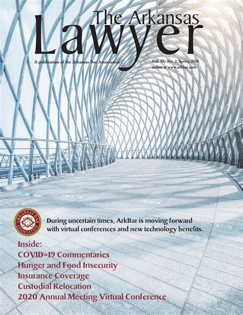 The Arkansas Lawyer magazine Spring 2020 by Arkansas Bar Association ...
