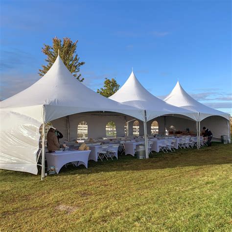 20x60 High Peak Frame Tent for Rent - Wedding Tent