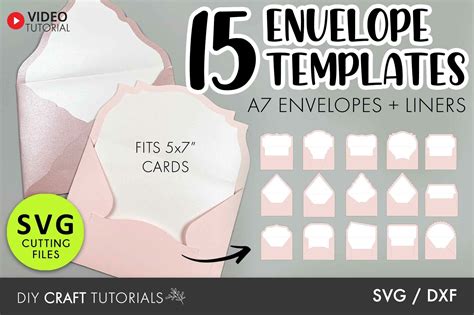 A7 Envelope Liner Template Printable