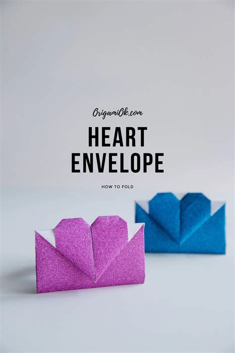 Image result for Origami Heart Envelope Tutorial