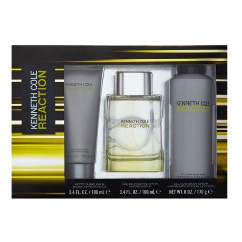 Kenneth Cole Reaction Eau de Toilette, Cologne Gift Set for Men, 3 ...