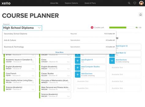 Course Planning Made Easy | Xello