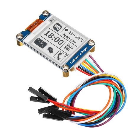 REES52 1.54 Inch E-Ink Screen Display e-Paper Module Black/White SPI ...