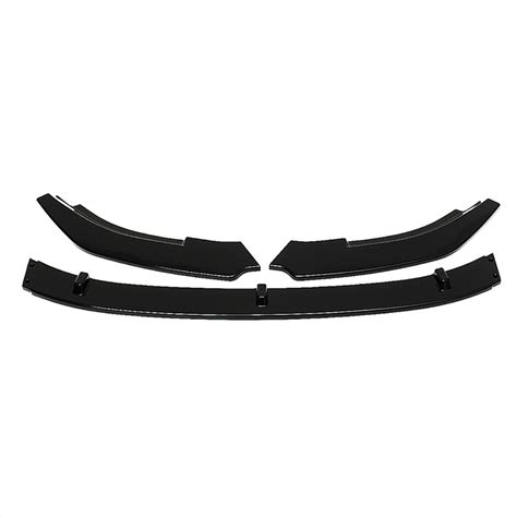 Buy Neverstop Car Front Bumper Spoiler Lip Splitter Body Kit Bumper ...