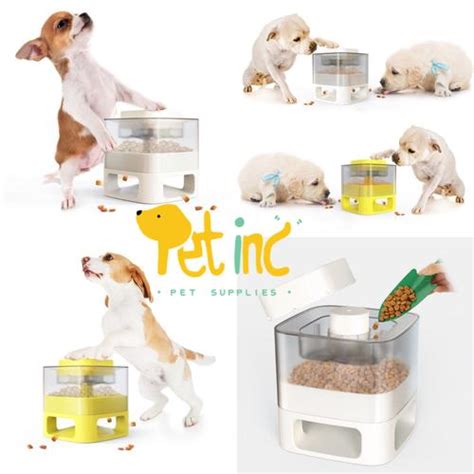 Jual Smart dog toy push and step food container - Putih - Kota Sukabumi ...