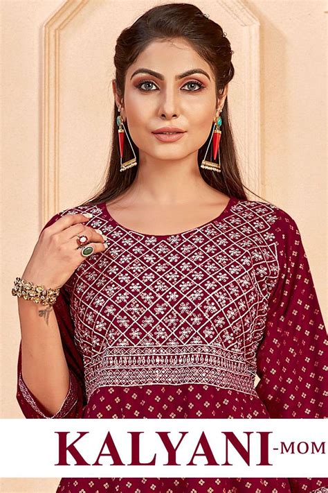 SANGEET KALYANI RAYON FOIL PRINT WITH SEQURNCE WORKS FANCY LADIES GOWNS ...