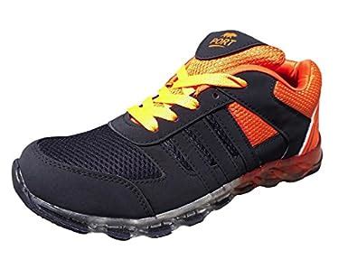 Buy Port Unisex Adult Orange Running Shoes-11 UK (45 EU) (12 Us) (Atom ...