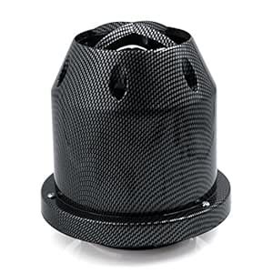 ZHuidjo 75cm Hole Dia Fiber Pattern Car Cold Air Intake Filter (SN: 84e ...