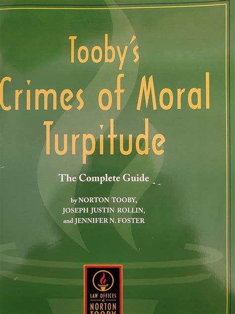 Crime Of Moral Turpitude