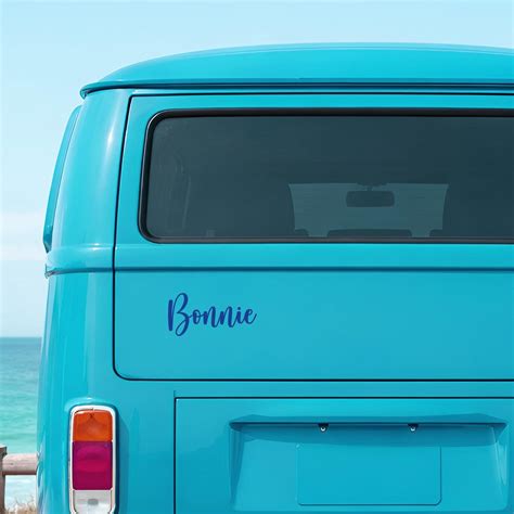 Buy Camper Stickers, Van Stickers, Personalized Name Vinyl Decal ...