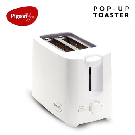 Pigeon 2 Slice Auto Pop up Toaster A Smart Bread Toaster for Your Home ...