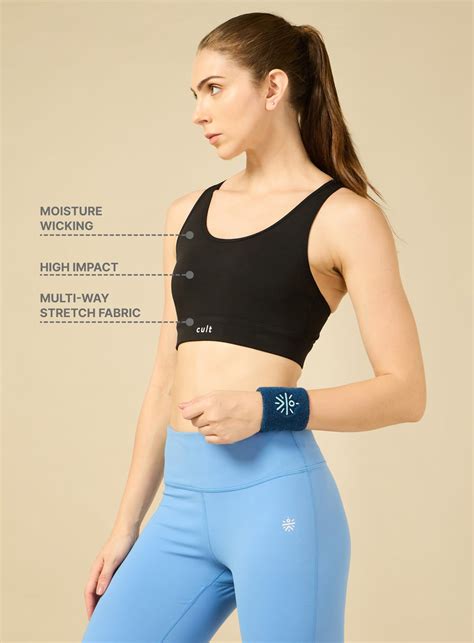 Buy Cult Black Racer back Hook Bra Online in India | Cult Store