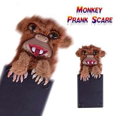 Buy Blppldyci Monkey Prank Scare Box Shocking Stuffer Joke Toy Ejection ...