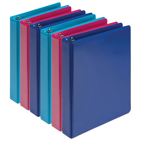 Snapklik.com : Economy 1 Inch Mini 3 Ring Binder, Made In The USA, 91 ...