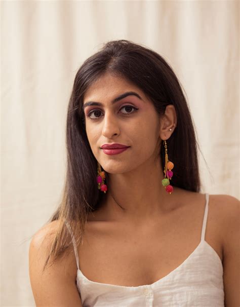 Swing Earrings ~ Multi Blobs – Samoolam Crafts