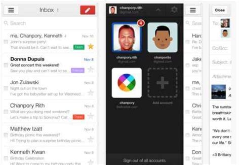 Google updates Gmail for iOS with multiple account support and cleaner look