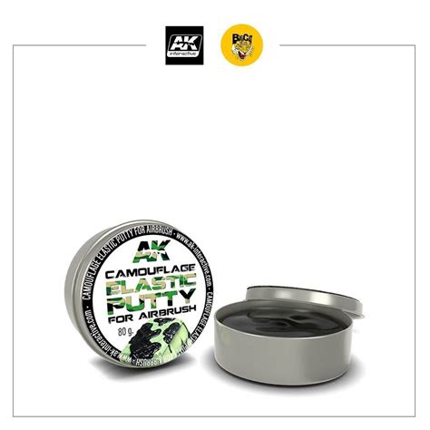 Camouflage Elastic Putty - BIGCAT MODELISMO