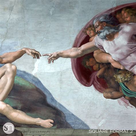 Michelangelo Sistine Chapel Creation Of Adam