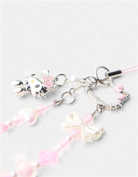 Hello Kitty Mania mobile phone chain - BSK Teen | Bershka
