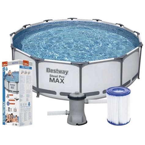 Бассейн каркасный Bestway Steel Pro Max (56260) в Алматы - цены, купить ...