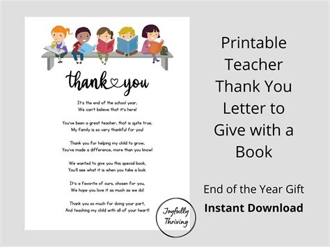 Thank You Note For Daycare Teacher Leaving at Alesia Lehr blog