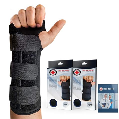 Buy Doctor Developed Carpal Tunnel Wrist Brace Night & Wrist Support ...