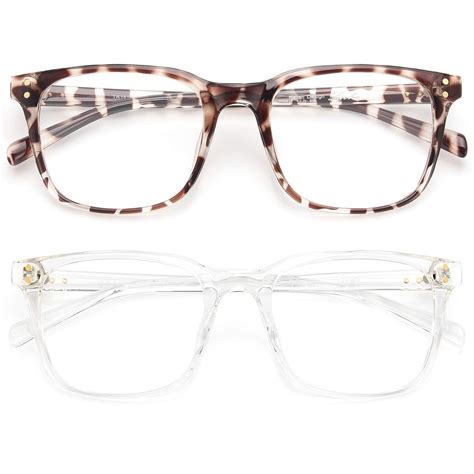 Buy Livho 2 Pack Blue Light Blocking Computer Glasses for Women Men ...