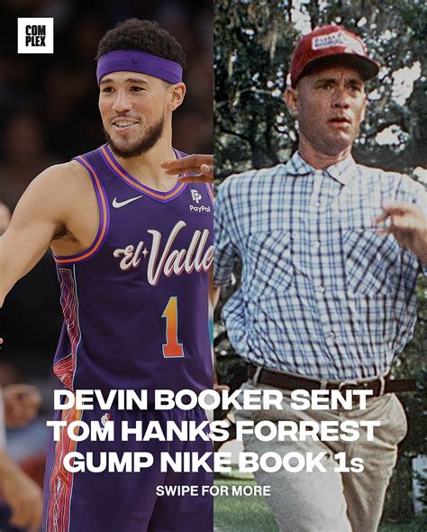 Complex Sneakers | @dbook sent a pair of Forrest Gump Book 1s to @tomhanks 🤝 | Instagram