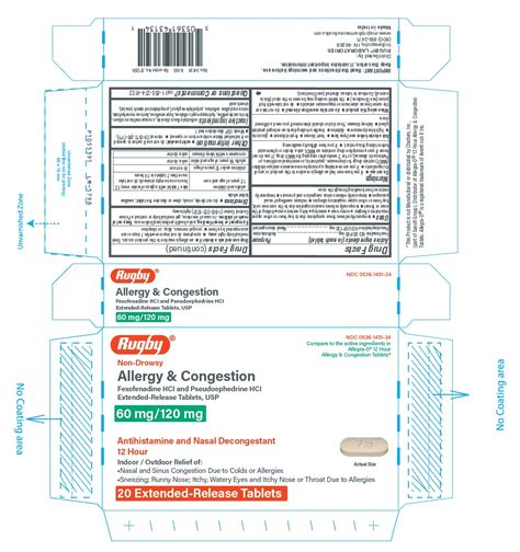 Pseudoephedrine 120 Mg