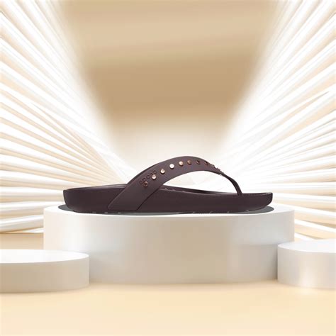Buy now Crocs Womens Splash Studded Flip Slipper - Comfort & Style ...