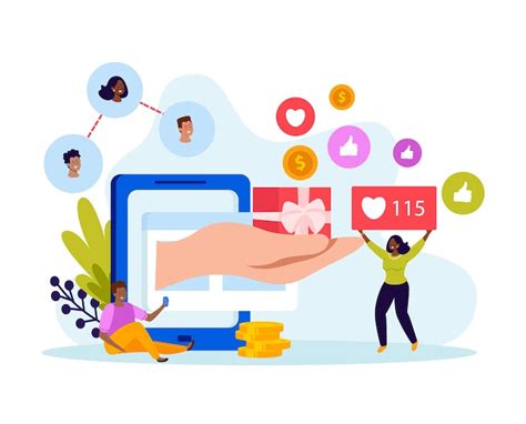 Social media audience growth Vectors - Download Free High-Quality ...