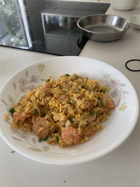 made fried rice(induction stove bc condo dont have gas connection) : r/UncleRoger